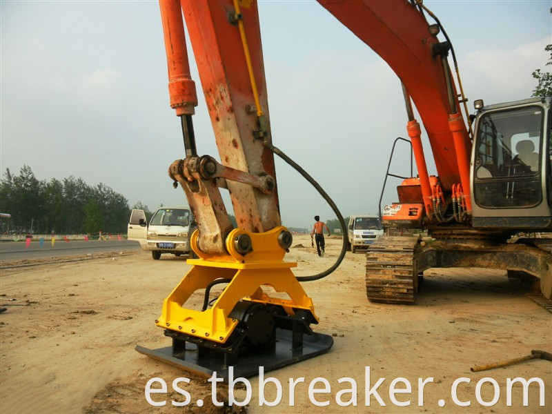 Hydraulic Compactor Work